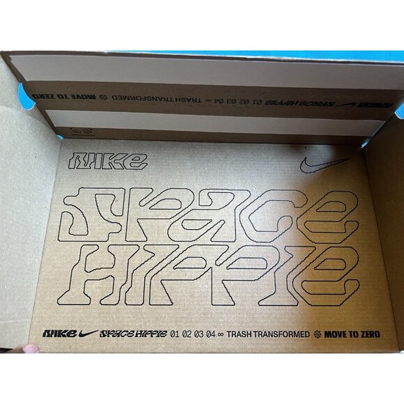 New Nike Space Hippie 01 Carbon Green White DJ3056-300 Men's 8 or Wm's 9.5 shoe - Picture 12 of 13